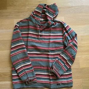 Mens Faherty cotton poncho, size Large
